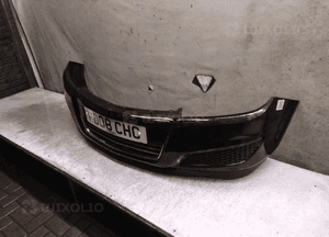 Zderzak przód przedni opel astra h 3 iii lift fl Z20R czarny 3