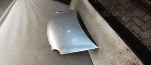 Maska pokrywa silnika vw volkswagen polo 9N LA7W srebrna 4