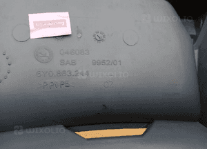 Tunel środkowy osłona tunelu Skoda Fabia I 6Y0863244 7