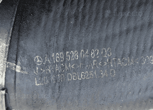 Mercedes A B W169 W245 2.0 D CDI rura wąż powietrza tłumik szmerów ssania A6401400687 A1695280482 3