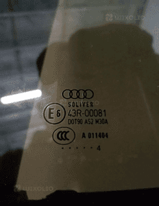 Mechanizm podnośnik szyby ramka lewy tył Audi A6 C6 Sedan 6
