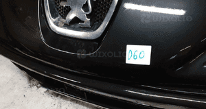 Zderzak przód przedni do peugeot 207 lift exl exld czarny 2