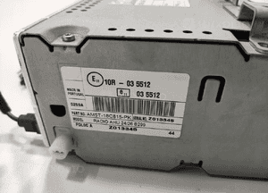 Fabryczne radio cd ford fiesta MK7 vii AM5T-18C815-PK 2012-2017 lift 5