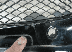 Mercedes c klasa W205 205 lift z grilem cały zderzak przedni 4