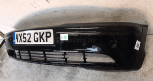 Zderzak przód przedni bmw E46 seria 3 lift fl sedan kombi touring schwatz 2 ii czarny halogeny 3