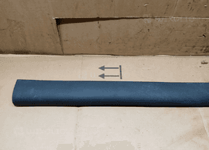 Listwa drzwi lewych lewa Renault Megane II 2 8200079432 2