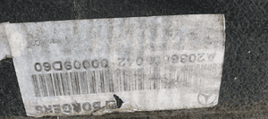 Wykładzina podłoga bagażnika dywan Mercedes W209 A2036805042 7