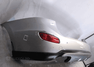 Zderzak tył tylny hyundai santafe 2 ii srebrny pdc czujniki 6