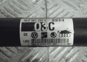 Półoś lewy tył audi A8 D3 4E0501203C 3.0TDI 2