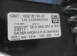 Lampa tylna tył lewa skoda octavia iv 4 sedan led 5E3945207A 13