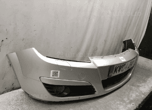 Zderzak przód przedni opel astra h 3 iii Z157 srebrny halogeny 5