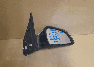 Lusterko prawe 5 pin opel astra h lift duże Z157 srebrny 2