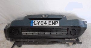 Zderzak przód przedni citroen C2 zielony 1