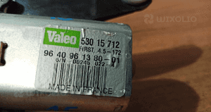Silniczek wycieraczki tył peugeot 307 nr 53015712 / 9640961380-01 4