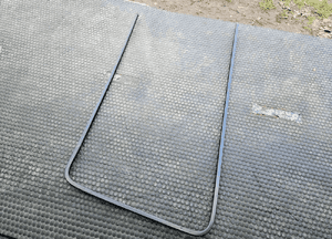 Ramka Uszczelka Szyby Drzwi Prowadnica Guma Mercedes Sprinter W901 W902 W903 19