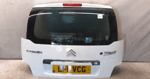 Klapa tył tylna bagażnika do citroen C3 picasso biały ewpb 1