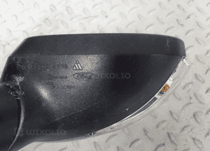 LUSTERKO prawe składane składane 8 pin Ford B-Max BMax OD niebieski 12- EU 7