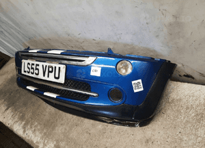 Zderzak przód przedni | mini cooper niebieski błękitny halogeny 3