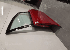 Drzwi przód przednie prawe do honda jazz 2 ii R81 czerwone 4