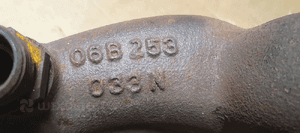 Kolektor wydechowy Audi A4 B6 1.6 06B253033N 6