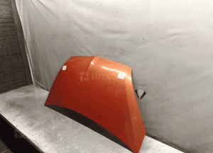 Maska pokrywa silnika mitsubishi colt 6 Z30 oranje pomarańczowa 2