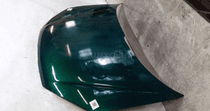 # MASKA POKRYWA SILNIKA PEUGEOT 206 ZIELONA BUTELKA KRU 3
