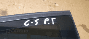 Szyba karoseryjna prawy tył tylna prawa chrom Citroen C5 III Sedan AS2 08r 6