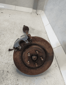 JAGUAR XF X250 3.0 ZWROTNICA PÓŁOŚ TARCZA PIASTA ŁOŻYSKO ZACISK TYŁ TYLNY LEWY 4