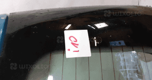 Klapa tył tylna bagażnika opel zafira b 2 ii Z291 błękitna 4
