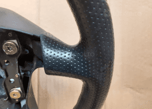 #KIEROWNICA MAZDA PREMACY 99-01r CZARNA SKÓRA SKÓRZANA (Lok. 258) 3