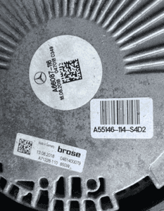 MERCEDES ml 166 GL GLS x klasa w470 silnik wentylatora a0999064000 silnik 850w 6
