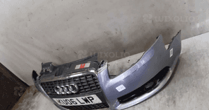 Zderzak przód przedni audi A4 B7 A4B7 s line LY7H szary halogeny 4