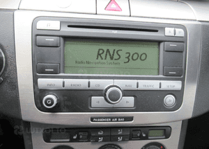 Radio cd RNS300 vw passat B6 vw touran i vw golf v seat leon 2 2