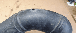 Rura dolot przewód powietrza Mercedes C-Klasa W203 2.2 CDI A6460940397 7