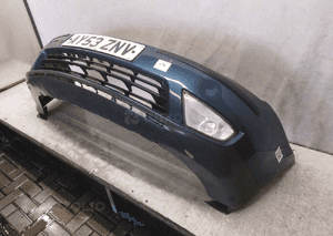 Zderzak przód przedni ford mondeo 3 iii  lift fl niebieski halogeny 2