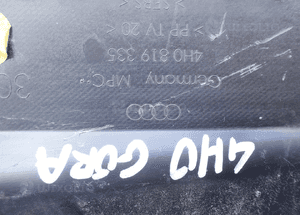 AUDI A8 D4 PODSZYBIE OSŁONA RYNNA 4h0819335 2