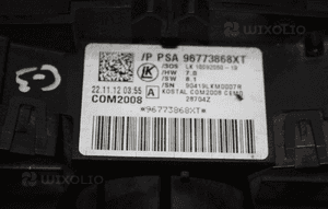 CITROEN PEUGEOT przełącznik zespolony pod kierownicę 96773868XT 2
