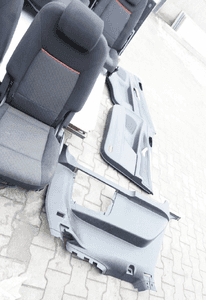 Fotele siedzenia wnętrze 7 osób ford s-max MK1 3