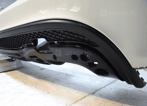 zderzak tylny tył mercedes w156 AMG chrom F1 2