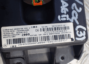 Poduszka airbag pasażera mercedes W204 2048600005 radom 3