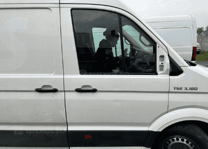 Drzwi przod przednie prawe vw crafter ii 2 7C 7C0 man tge kompletne 1