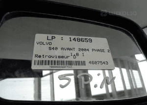Lusterko elektryczne 5 PIN europejskie VOLVO V40 S40 3