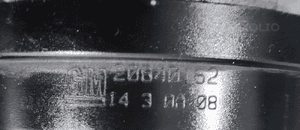 Klakson sygnał dźwiękowy opel astra iv j 20840162 2009-2012 6