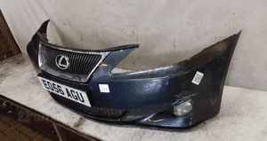 Zderzak przód przedni do lexus IS220 IS250 05-11R grill halogeny grafowy 3