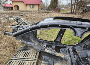 Błotnik Ćwiartka LY9B Poszycie Słupek Próg Podluznica Dach Panorama Audi A4 B8 Kombi Avant 15