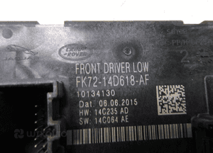 JAGUAR XE X760 MODUŁ STEROWNIK DRZWI PRAWY PRZÓD 6