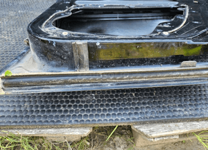 Drzwi Tyl Tylne Lewe Prawe Czarne VW Golf IV 4 5D Drzwi Poszycie 40