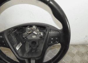 Volvo S60 ii V60 kierownica skórzana 5