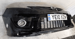 Zderzak przód przedni do mazda 5 v  lift sport halogeny czarny 4