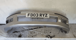 Zderzak przód przedni do mitsubishi space wagon halogeny srebrny 1